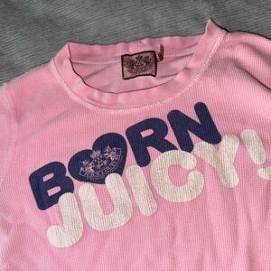 Pink Juicy Couture long sleeve